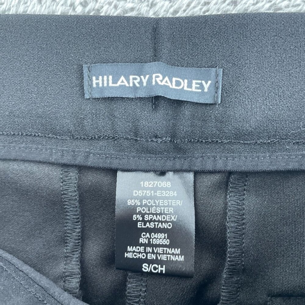 Hilary Radley Black Slim Leg Pants S Mid Rise 26" Inseam NWT 5187 - Picture 4 of 9